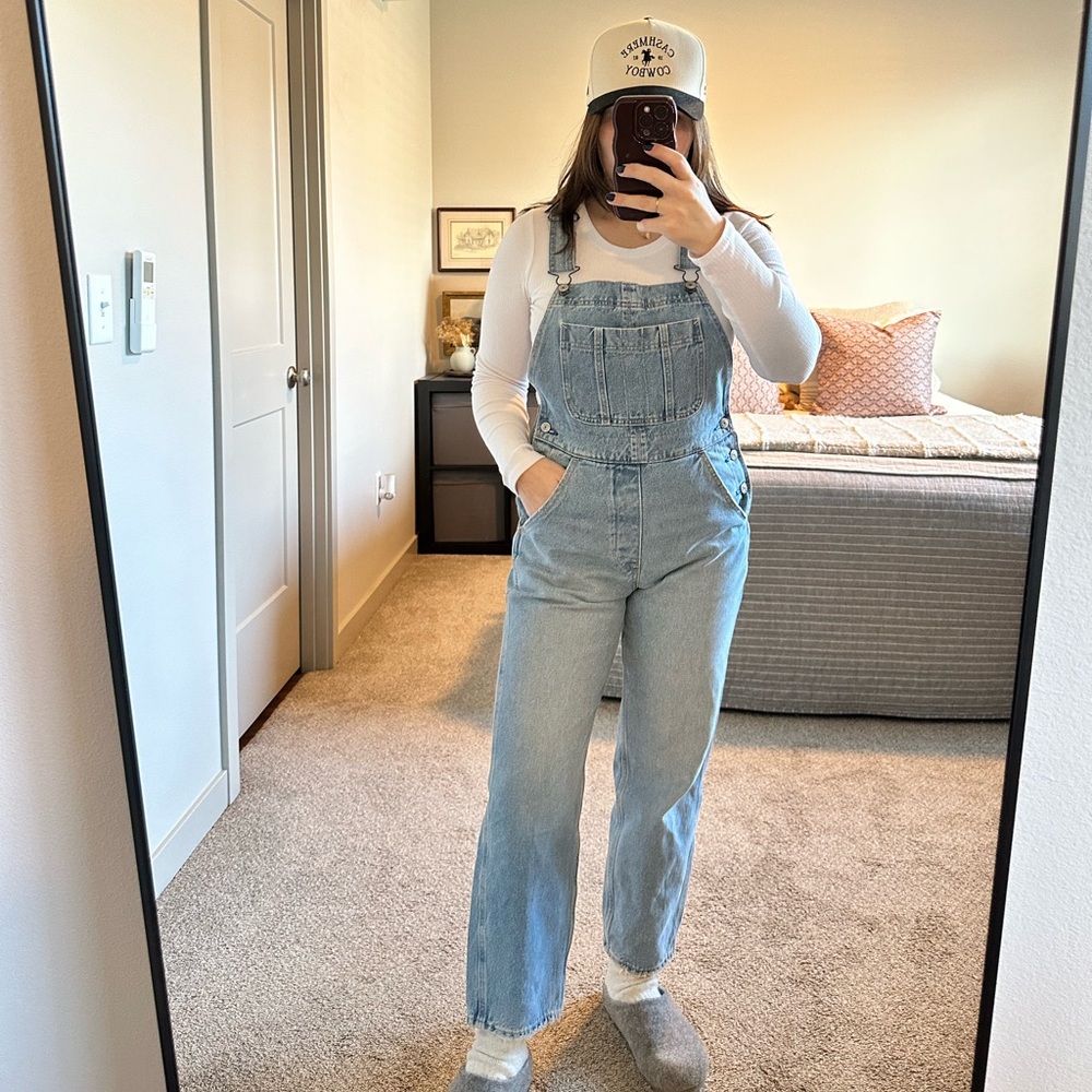 Denim Overalls